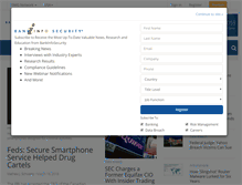 Tablet Screenshot of bankinfosecurity.com